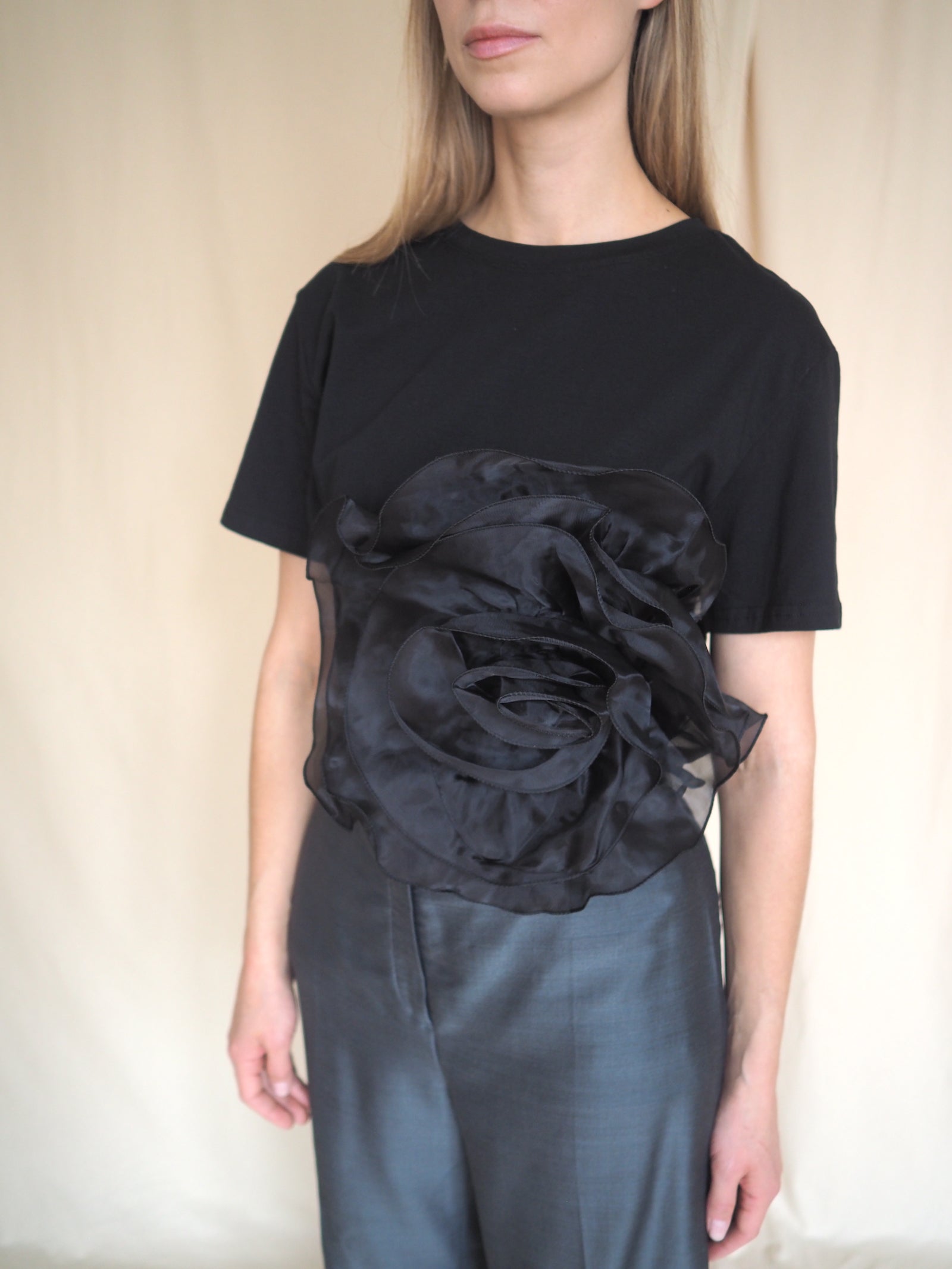 Organza Flower T-Shirt