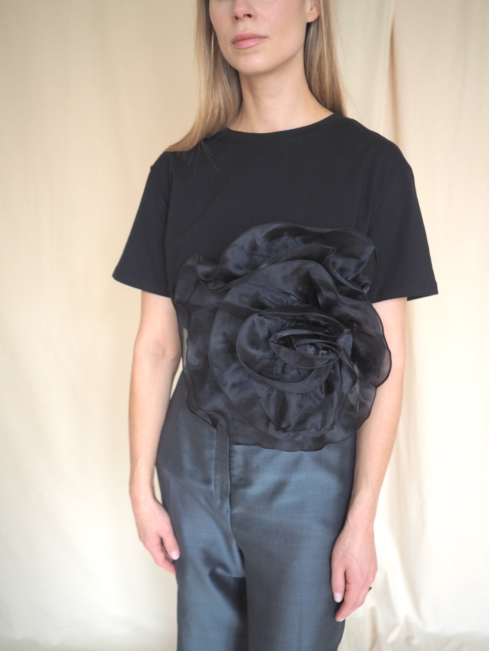 Organza Flower T-Shirt