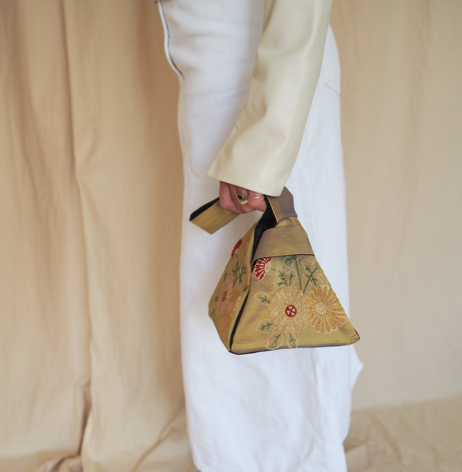Flower Silk Bag