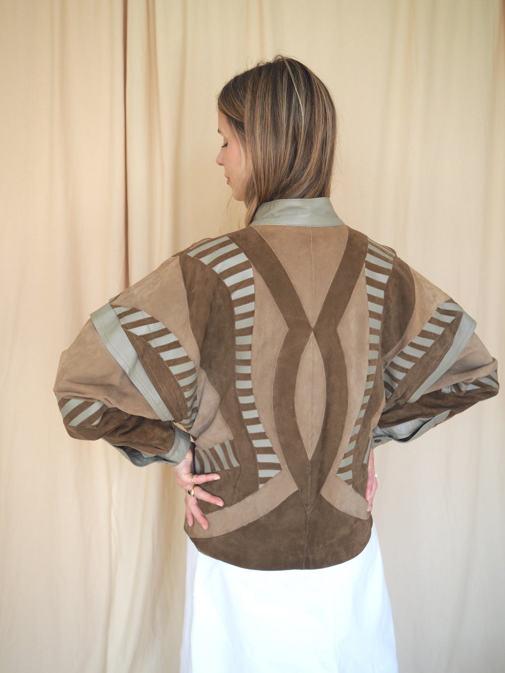 Boxy Leather Jacket