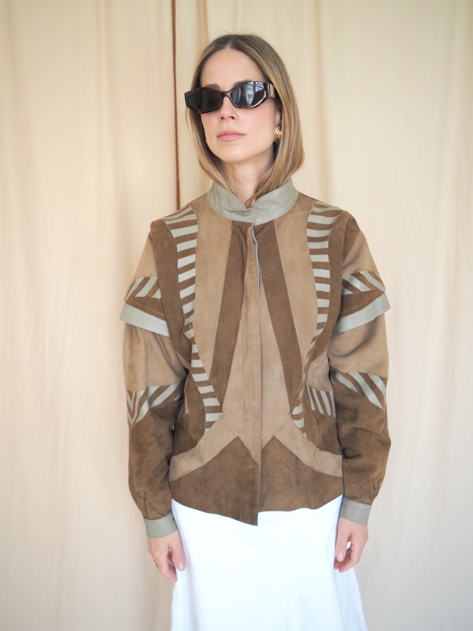 Boxy Leather Jacket