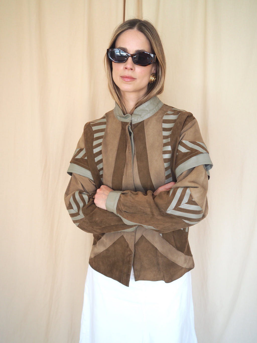 Boxy Leather Jacket