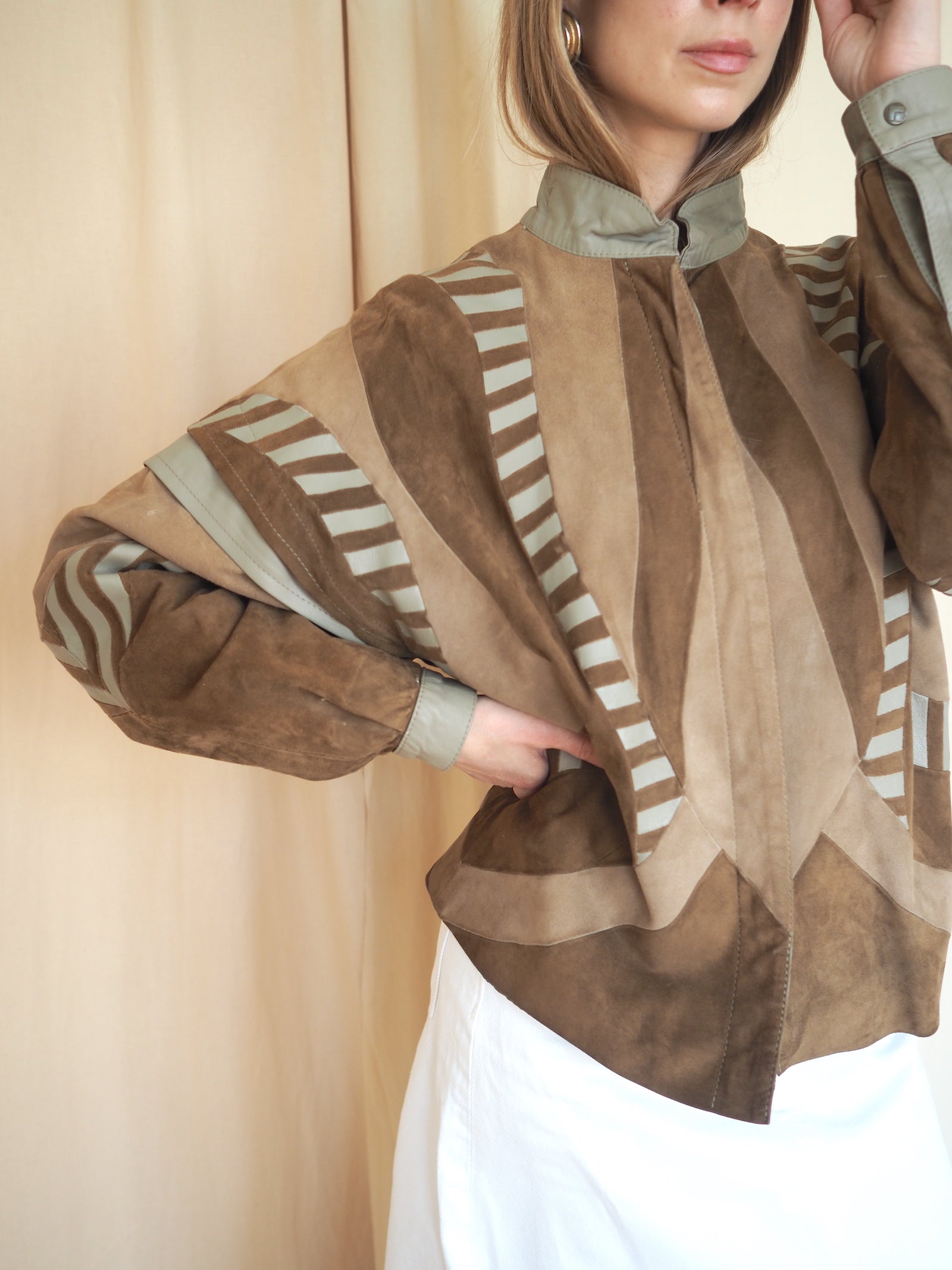 Boxy Leather Jacket