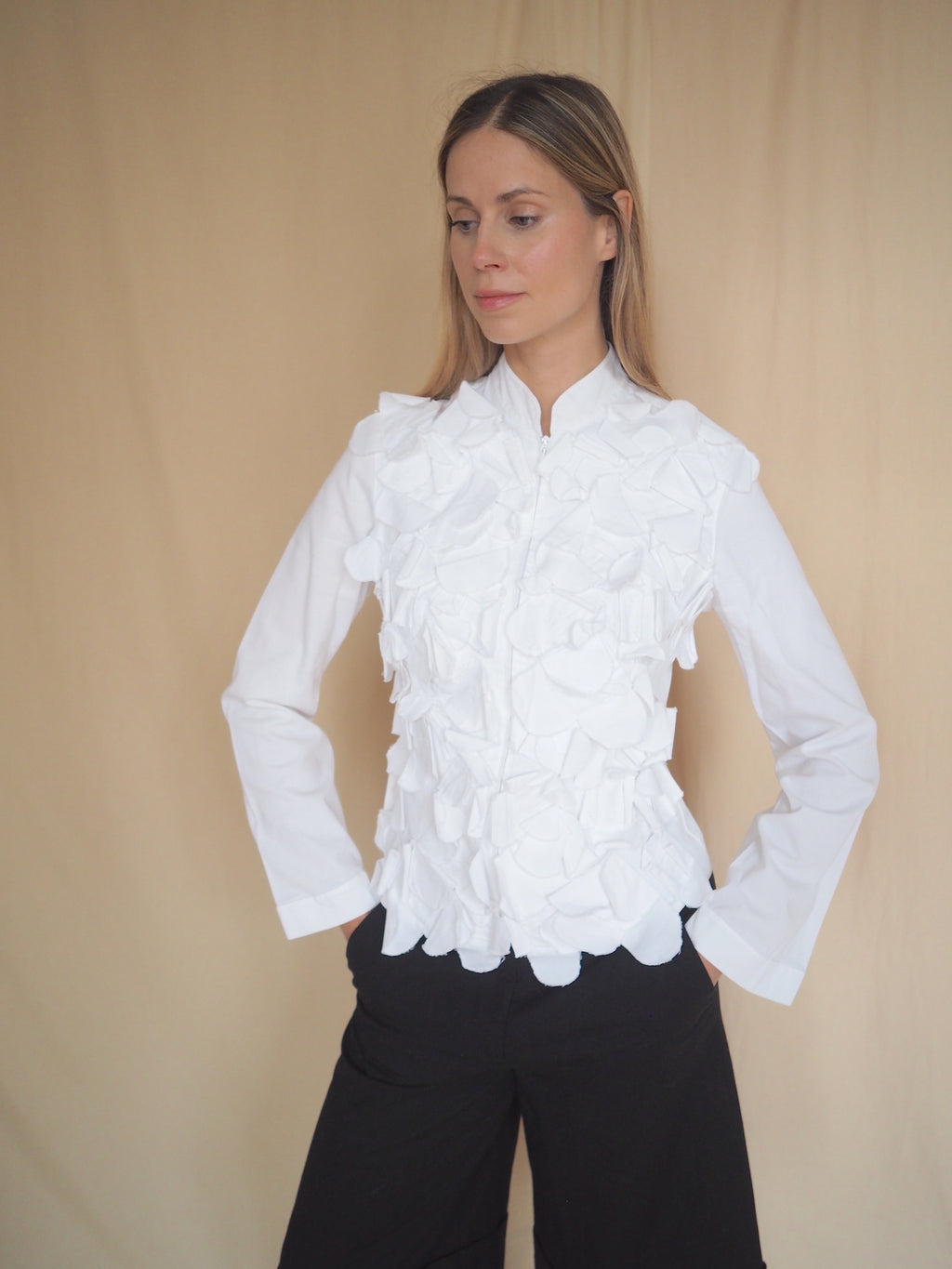Anne Fontaine Flower Shirt