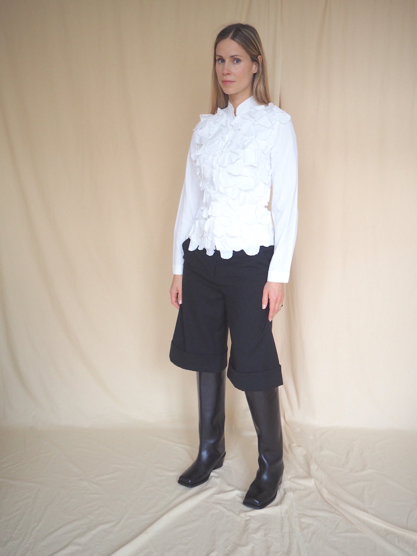 Anne Fontaine Flower Shirt