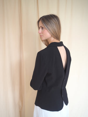 Open-back Blazer
