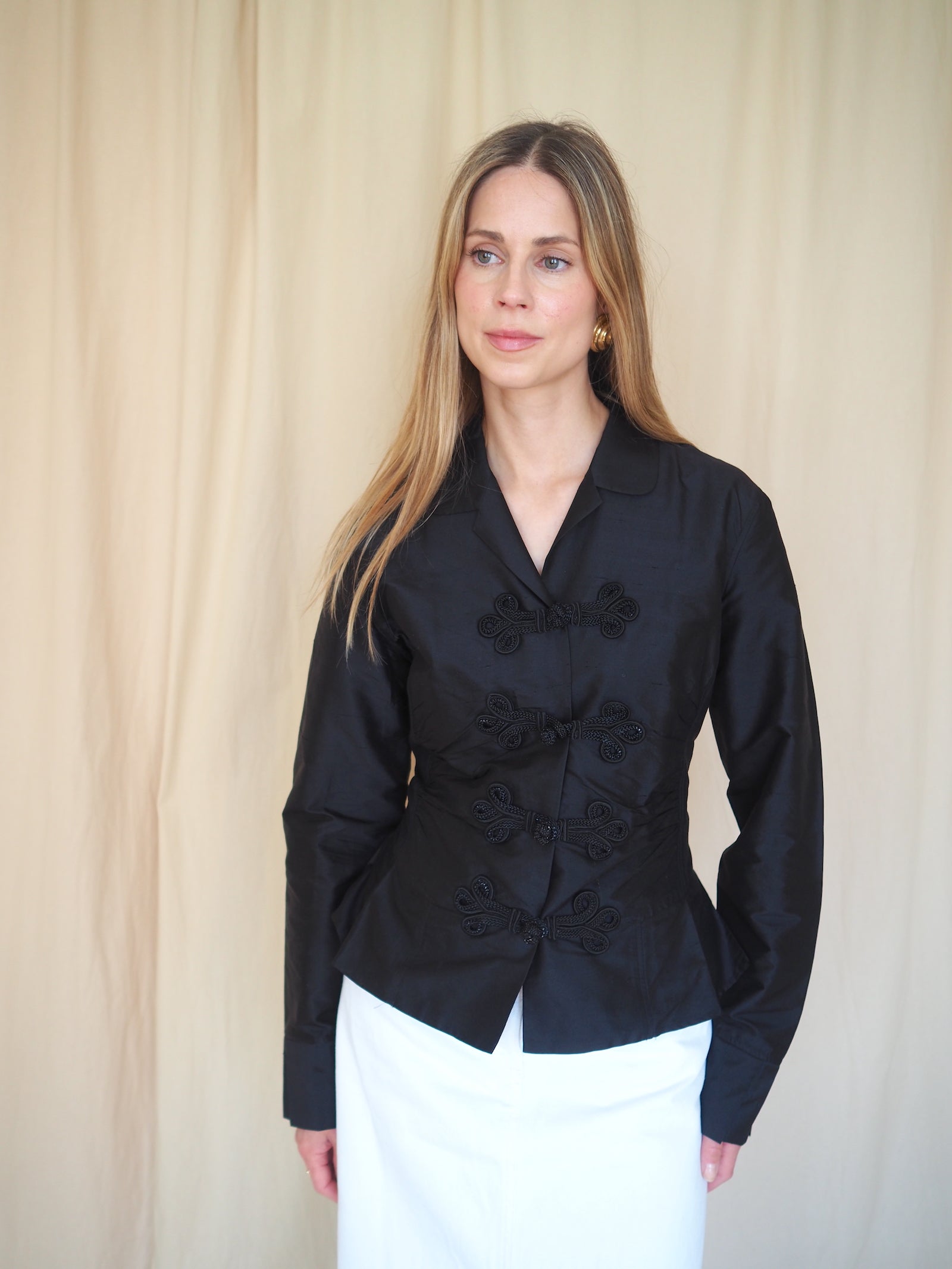 Silk Blazer