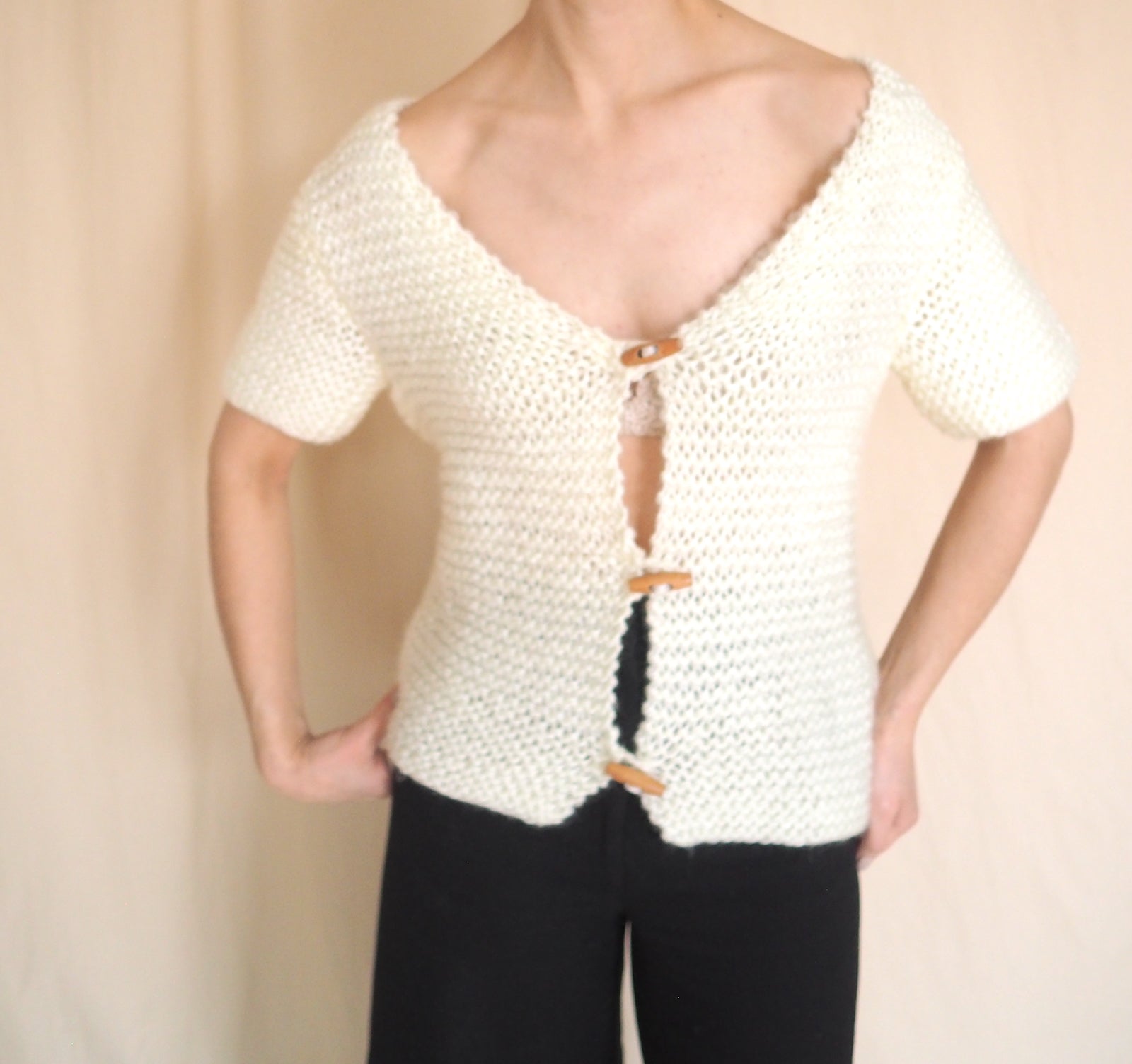 Hand-knitted Cardigan