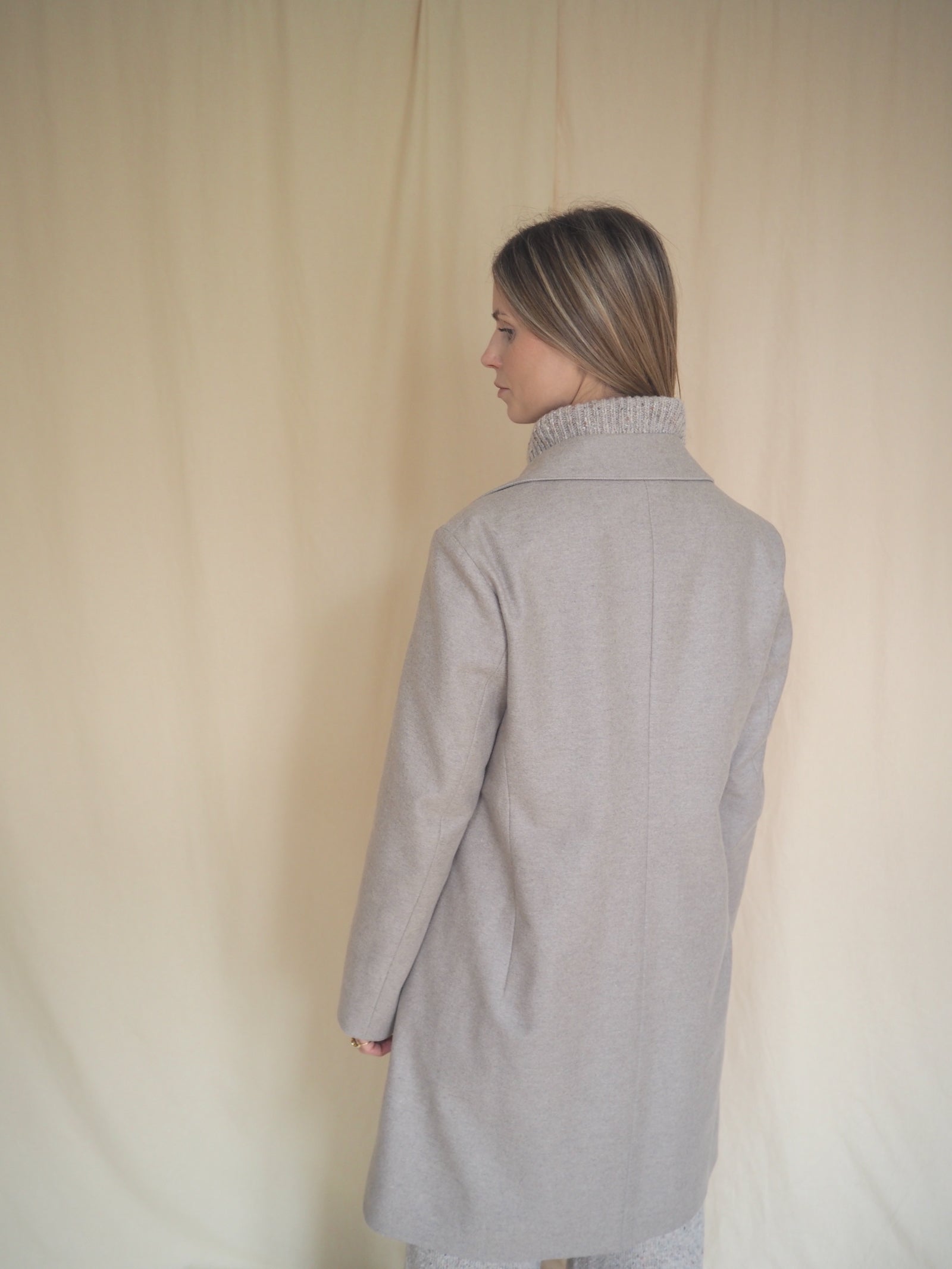 Jil Sander Wool-Angora Coat
