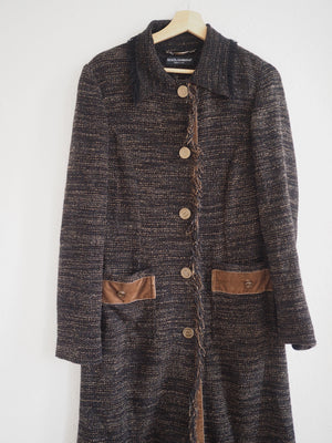 Dolce & Gabbana Bouclé Coat