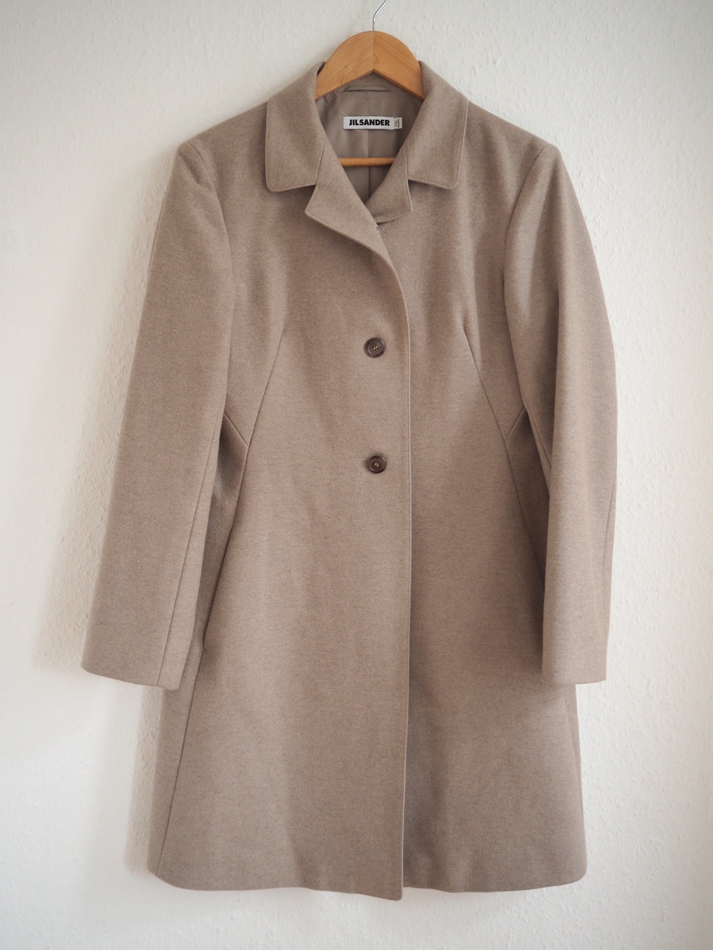 Jil Sander Wool-Angora Coat
