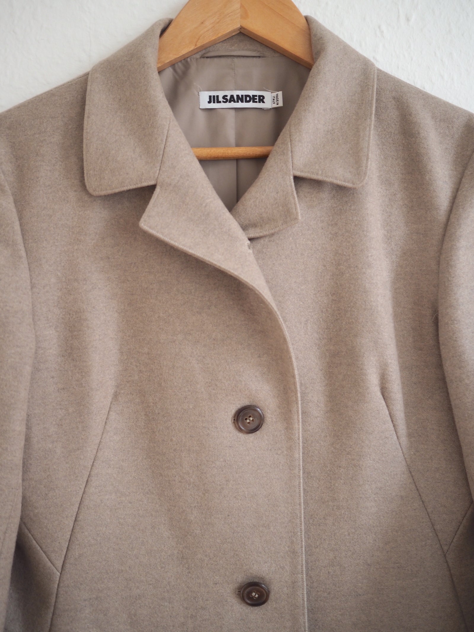 Jil Sander Wool-Angora Coat