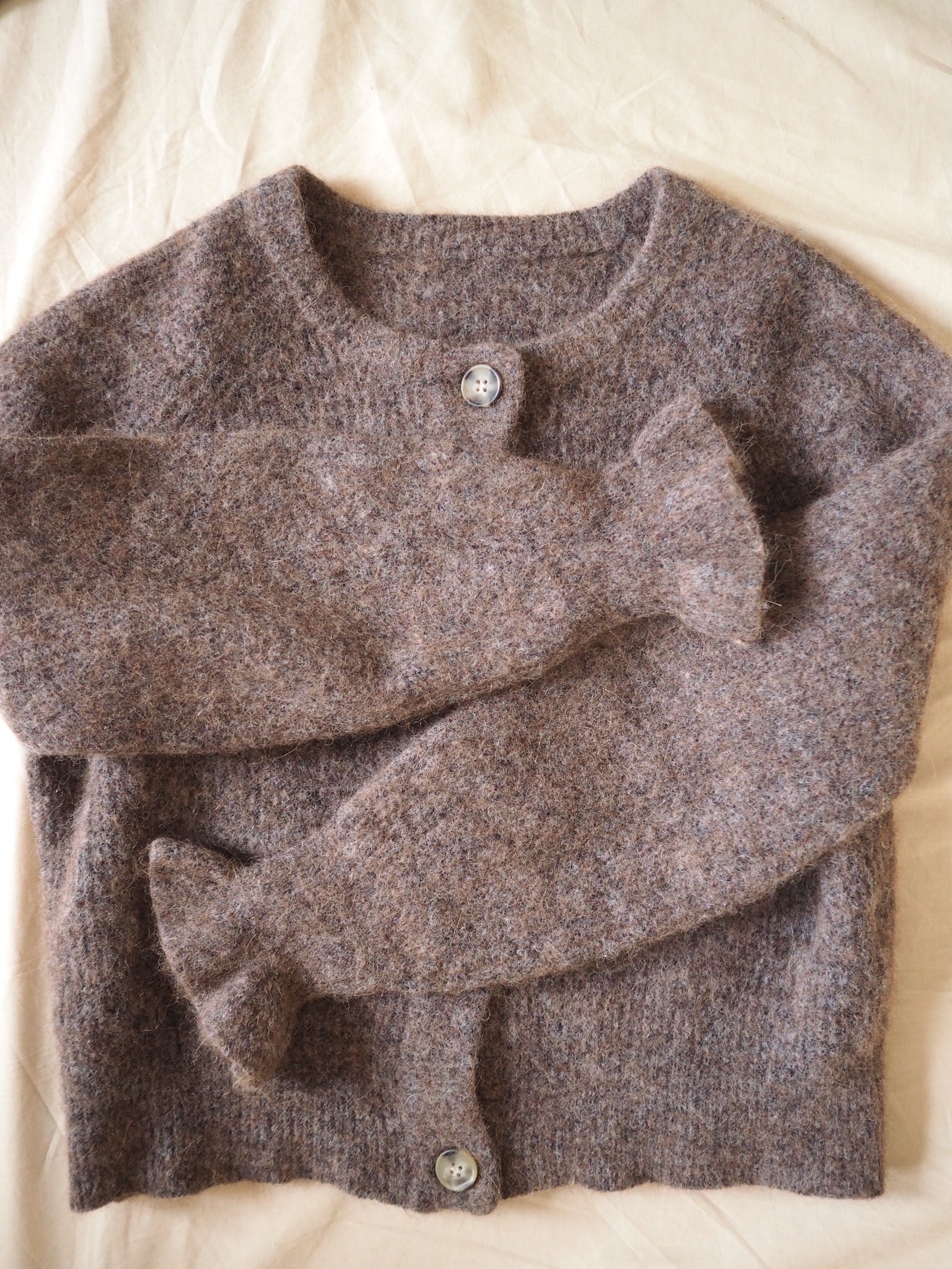 Mohair-blend Cardigan