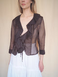 Silk Organza Blouse