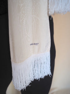 Vintage Yves Saint Laurent Silk Scarf