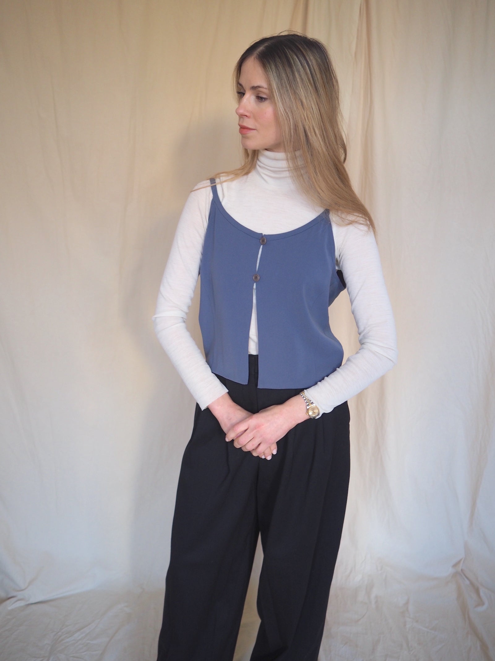 Armani Collezioni Crop Top