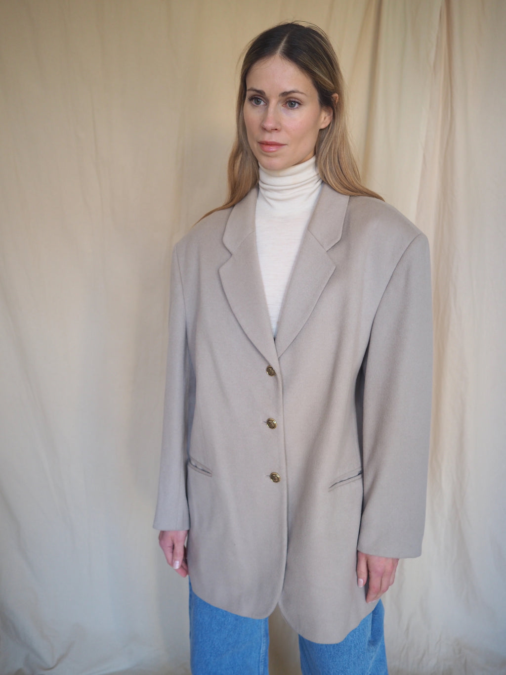 Vintage Cashmere Blazer