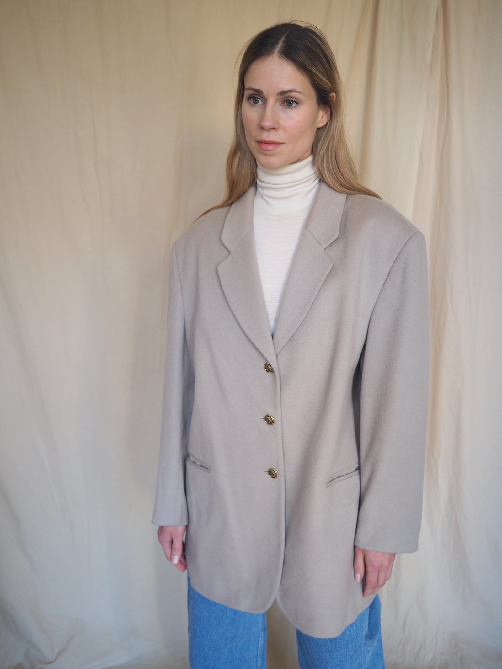 Vintage Cashmere Blazer