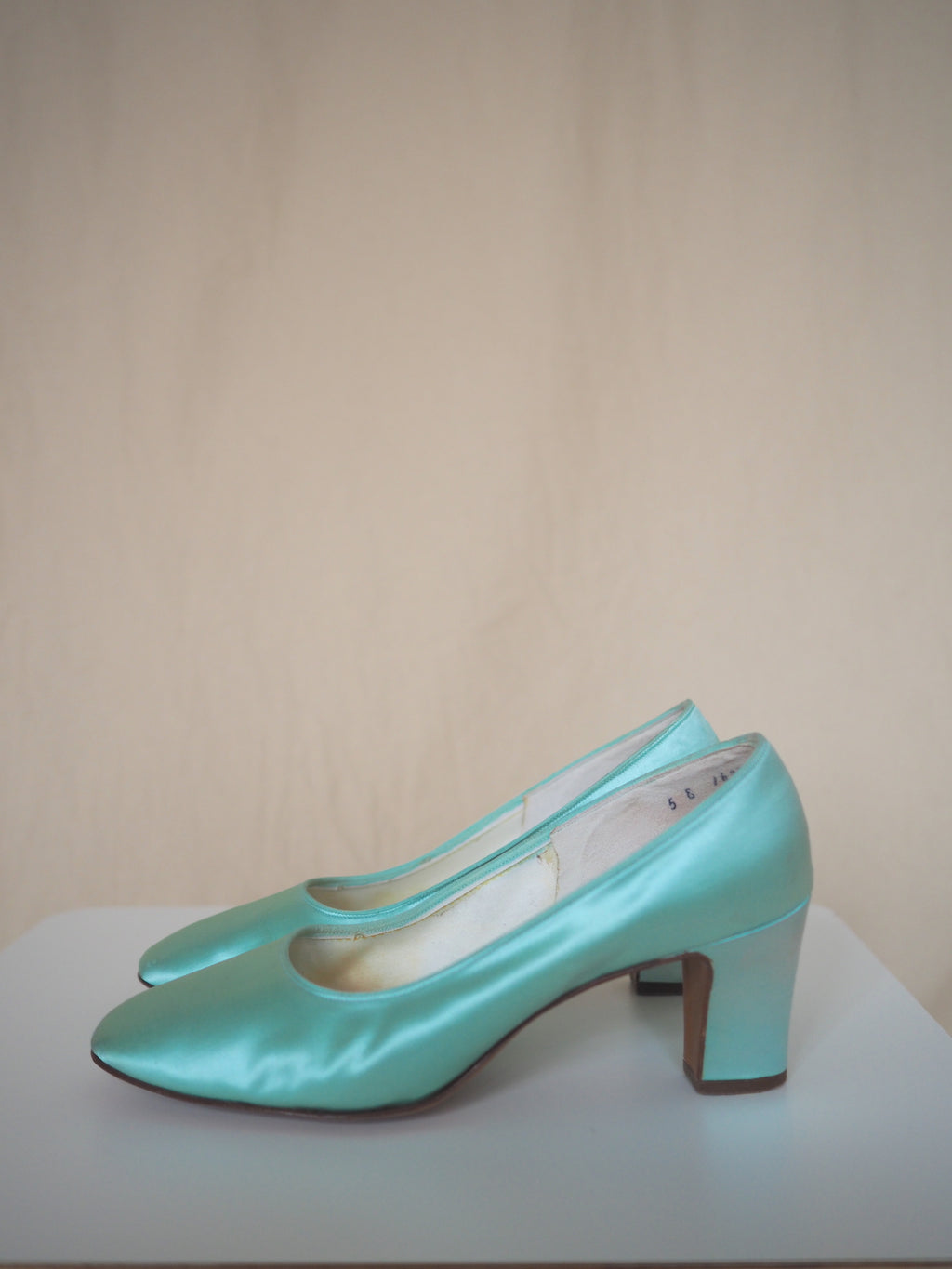 Vintage Bally Satin Pumps