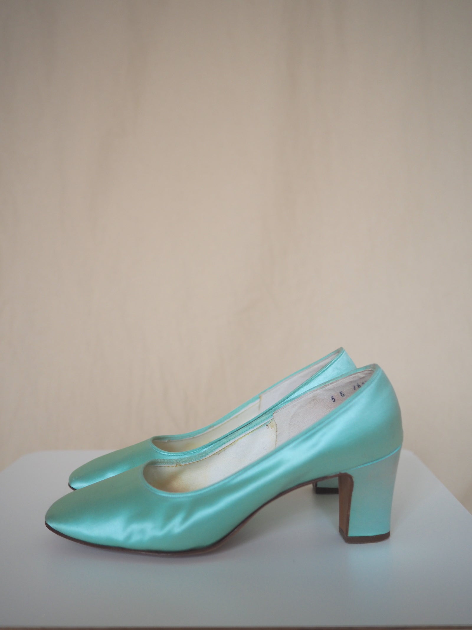 Vintage Bally Satin Pumps