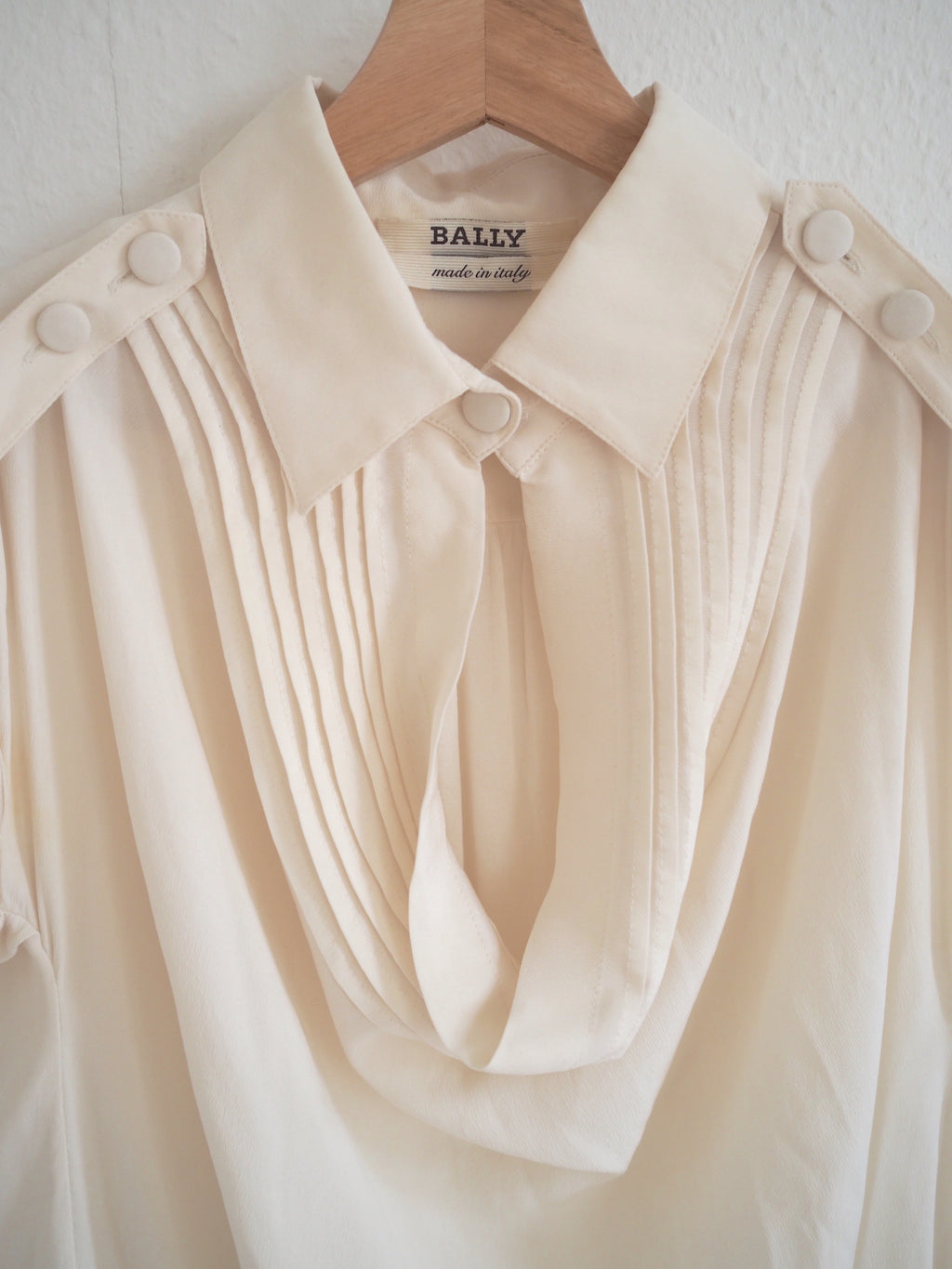 Vintage Bally Silk Blouse