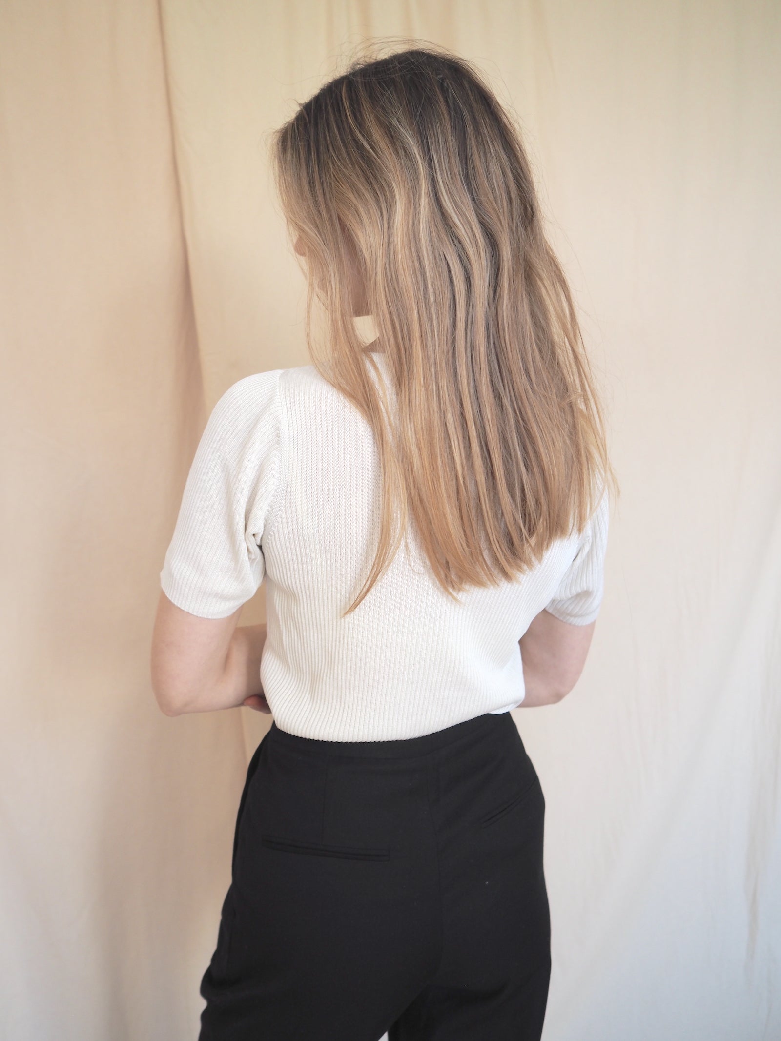 Ribbed Knit Top