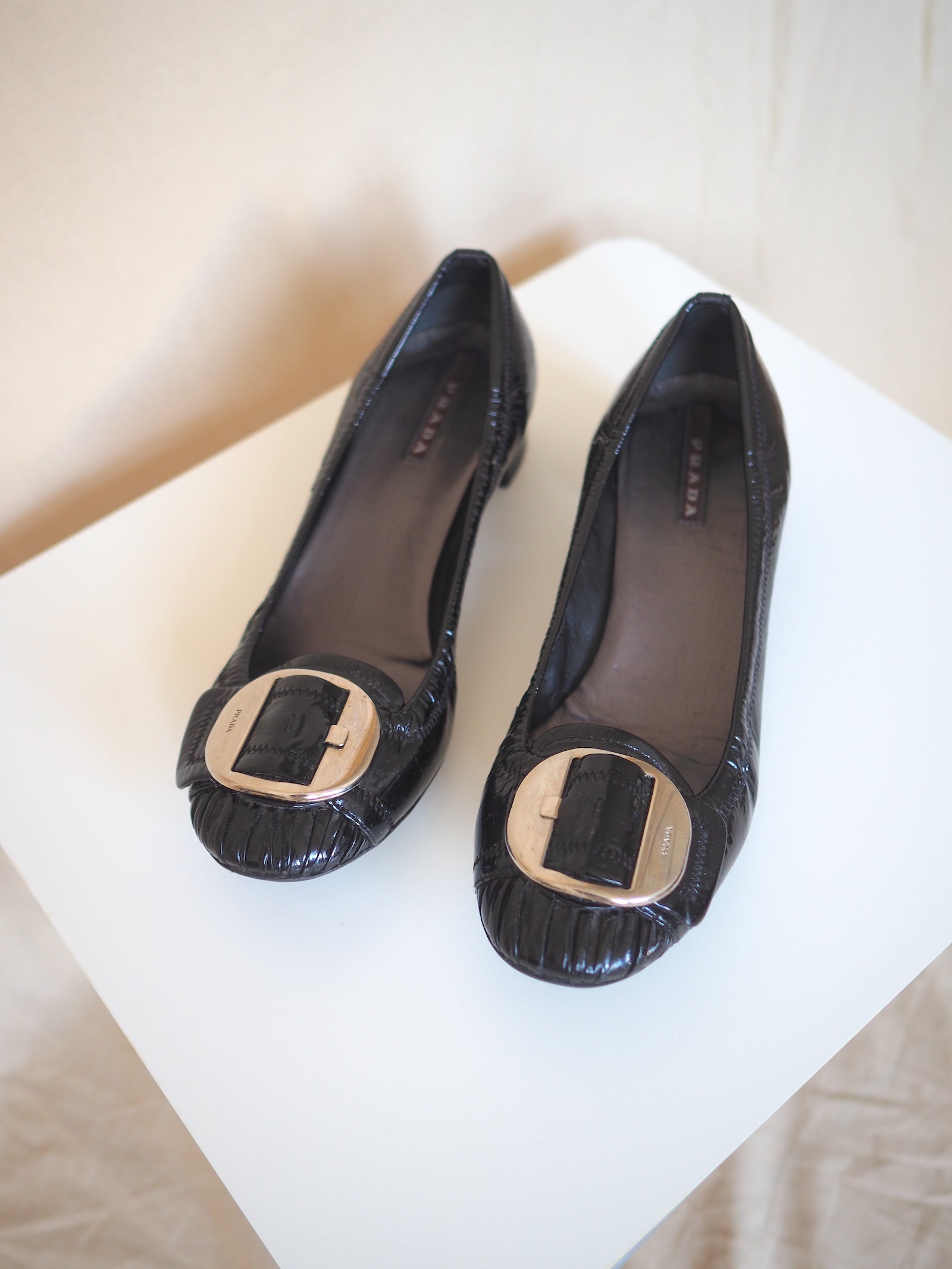 Prada Patent Leather Pumps