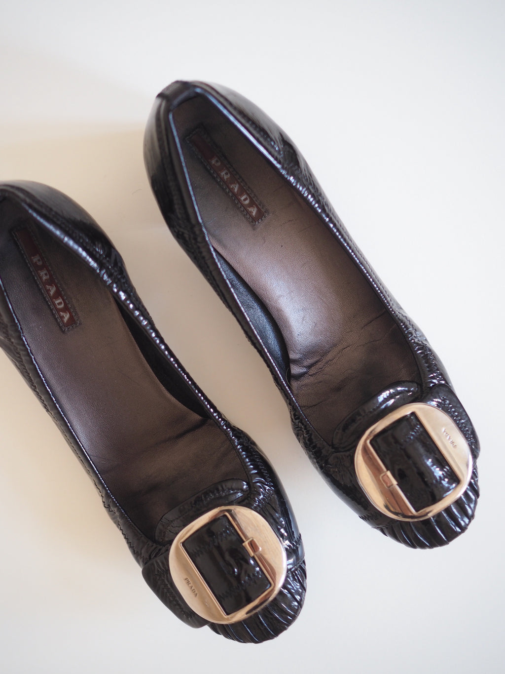 Prada Patent Leather Pumps