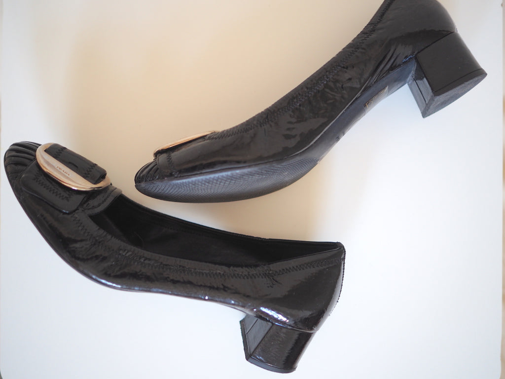 Prada Patent Leather Pumps