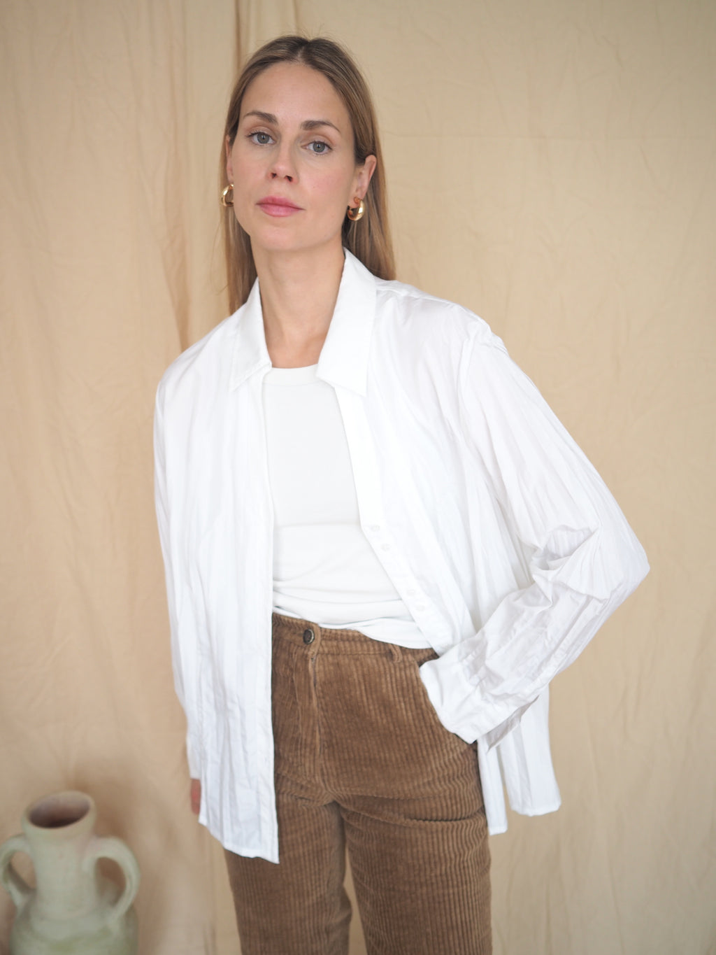 Pleated Shirt