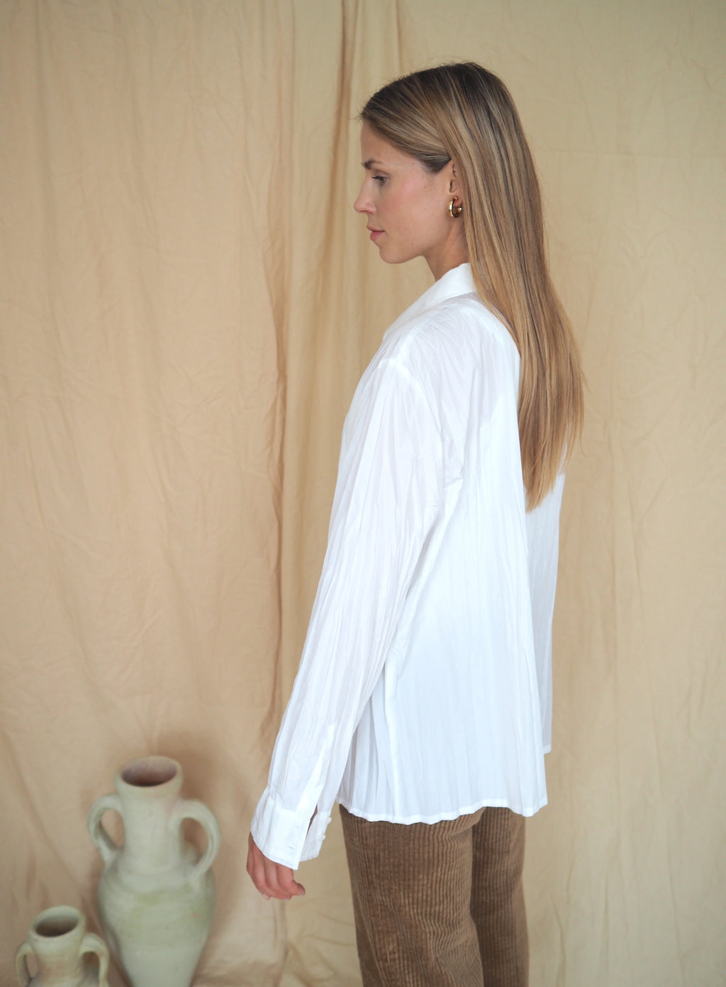 Pleated Shirt