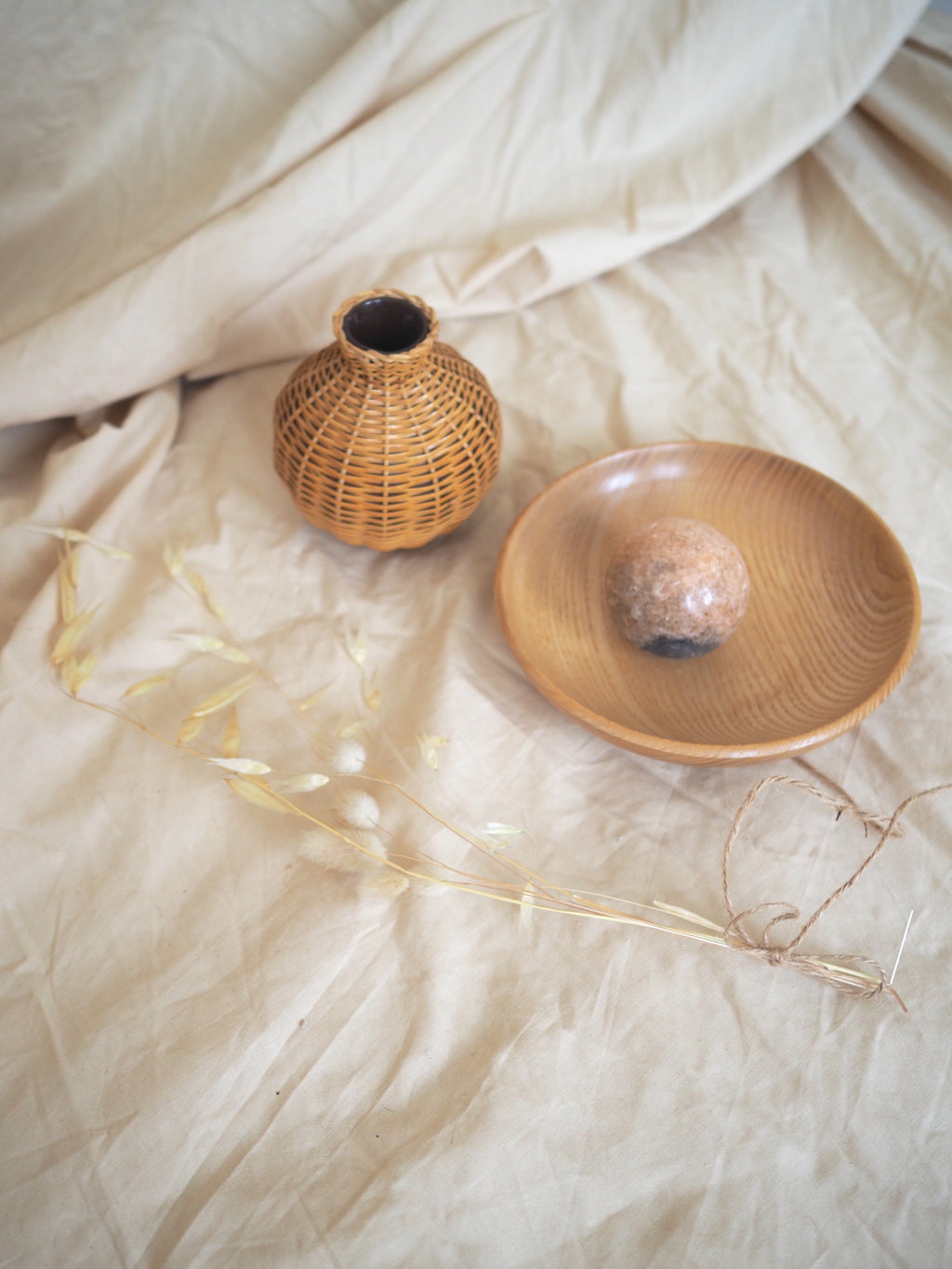 Small Straw Vase