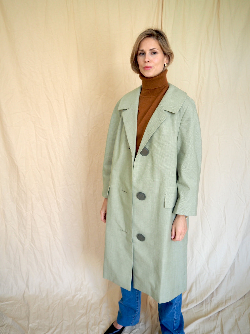 Oversize Canvas Coat