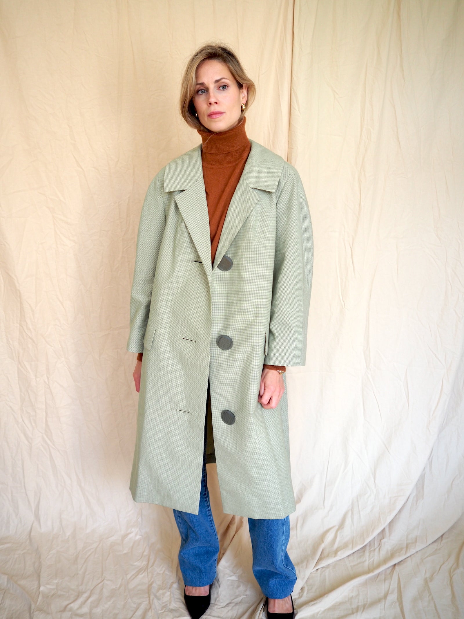Oversize Canvas Coat