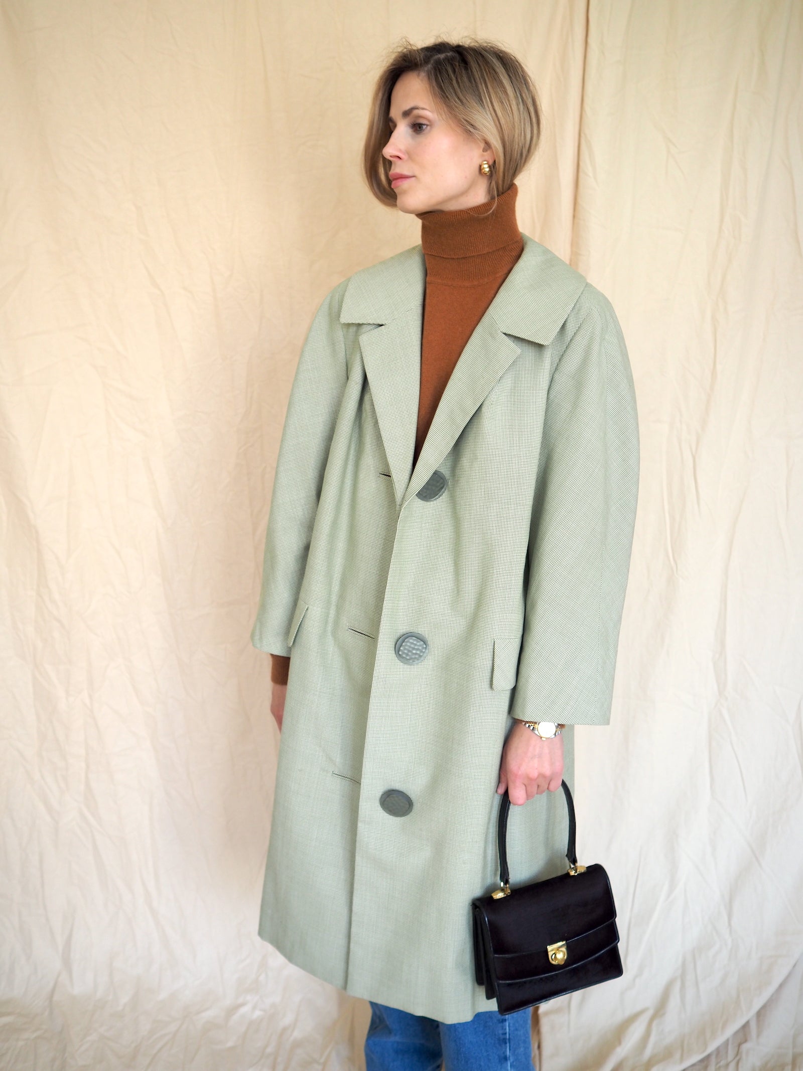 Oversize Canvas Coat