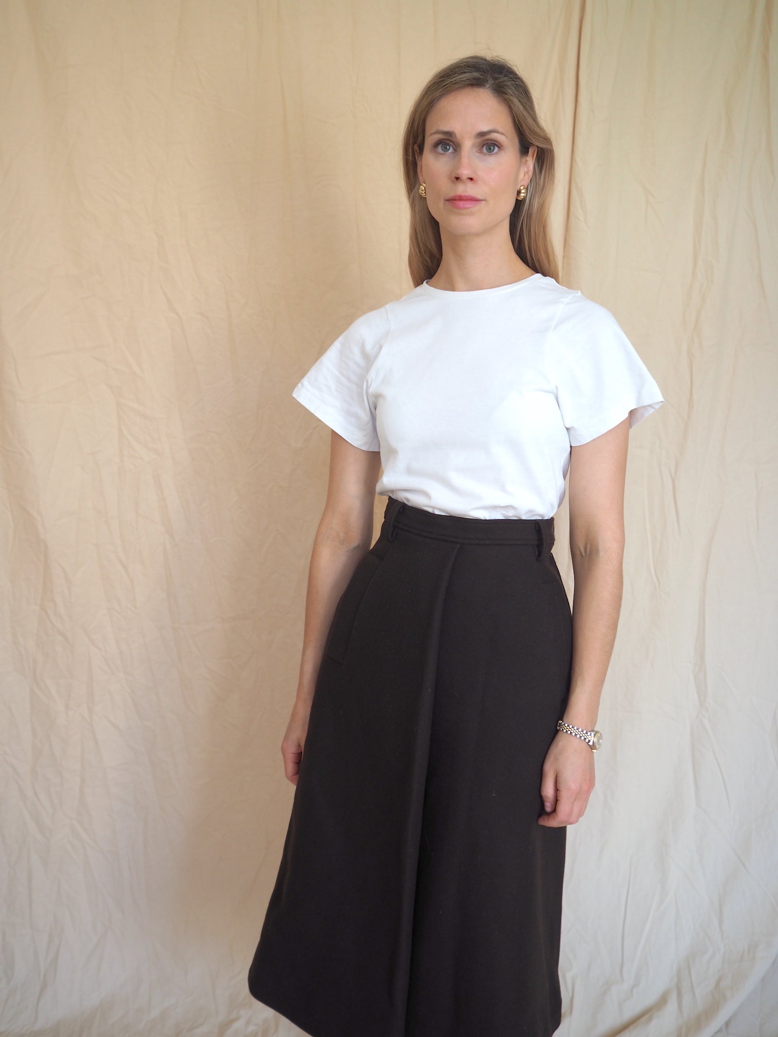 Vintage Bogner Wool Skirt