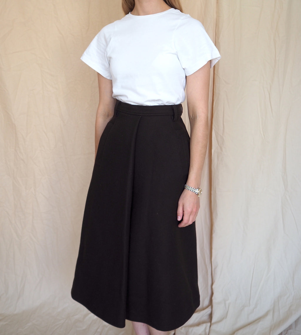 Vintage Bogner Wool Skirt