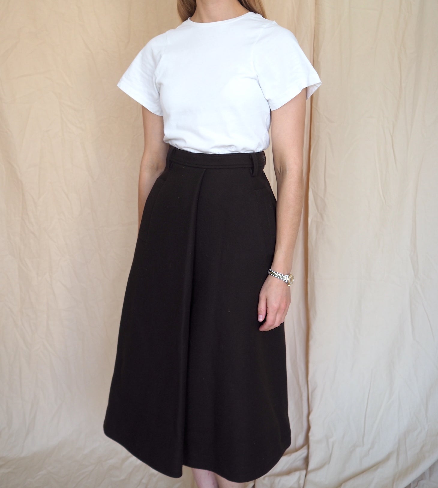 Vintage Bogner Wool Skirt