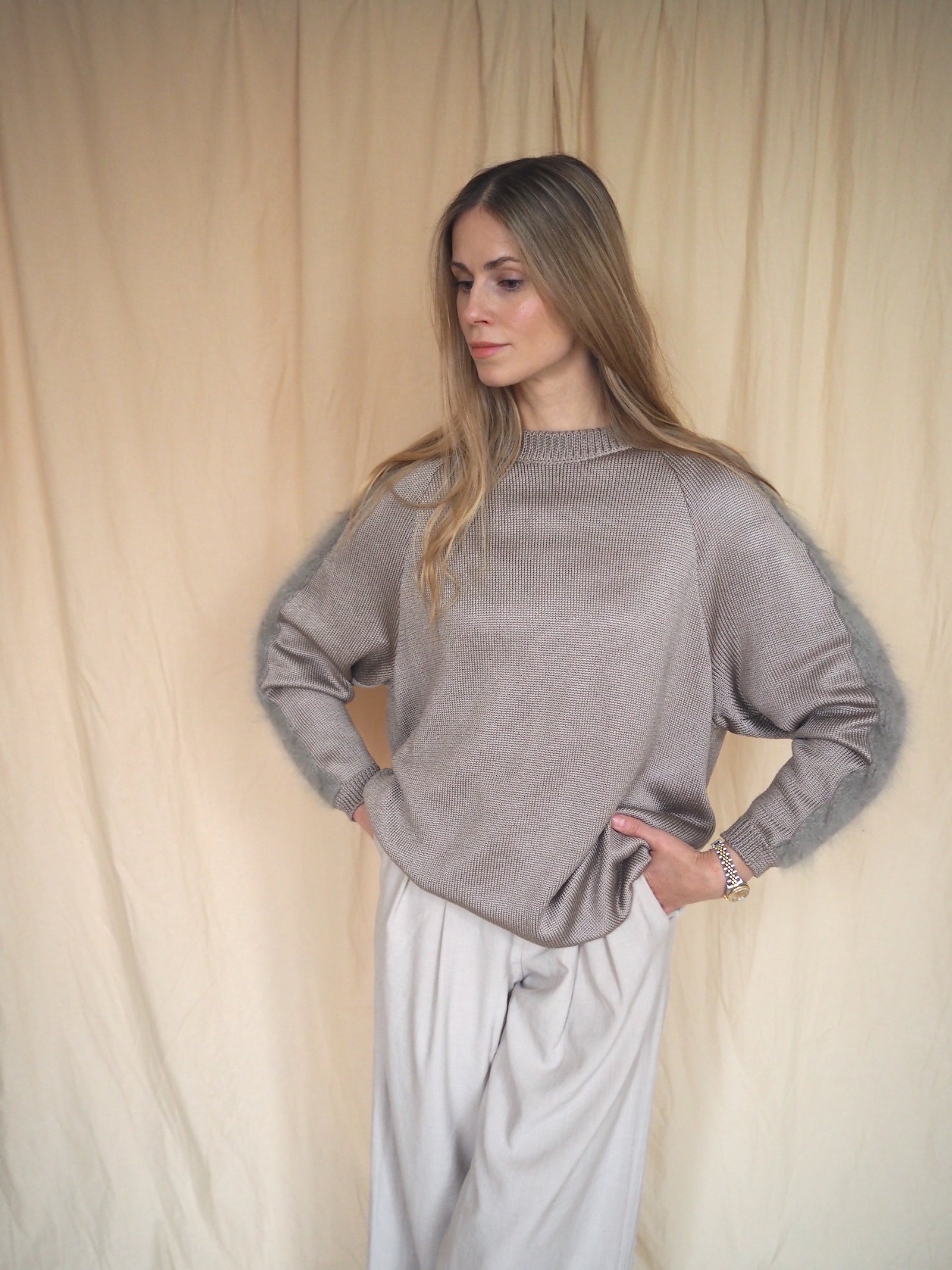 Silk & Mohair Jumper