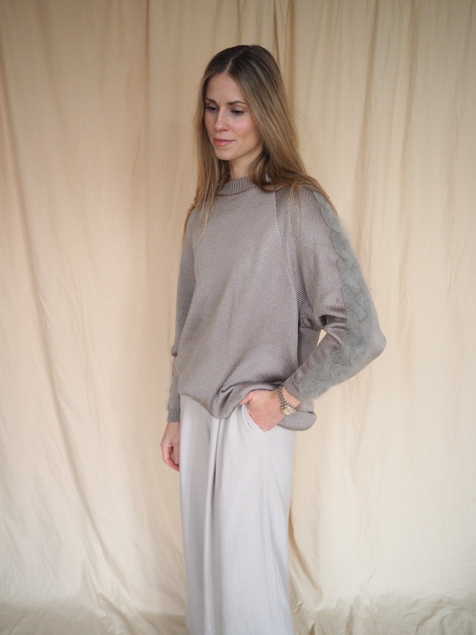 Silk & Mohair Jumper