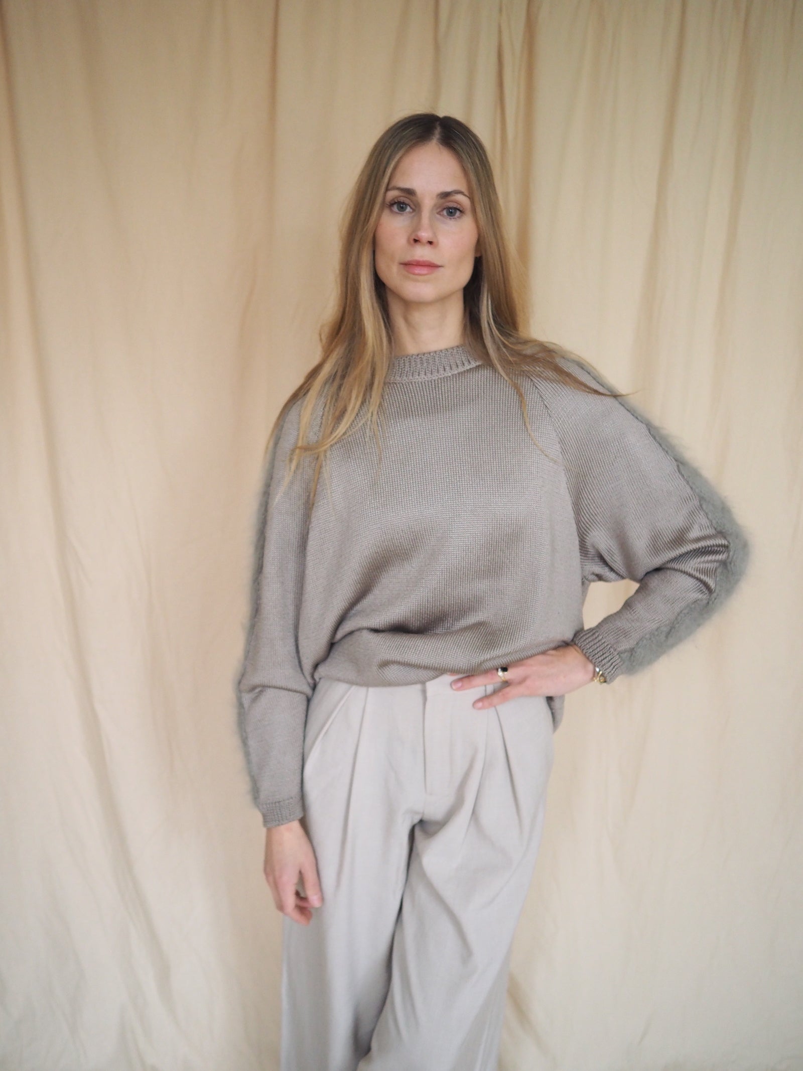 Silk & Mohair Jumper