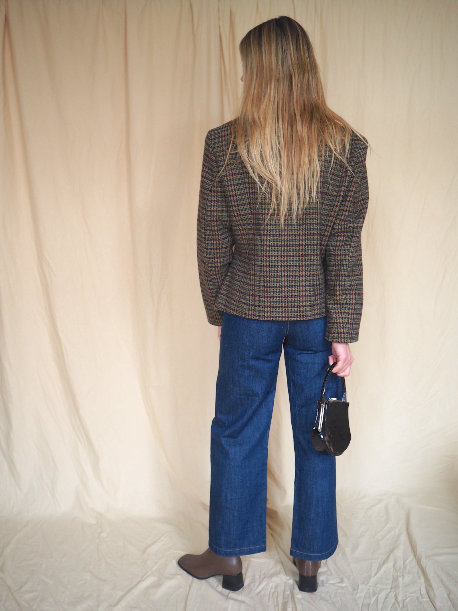 Classic Checked Blazer