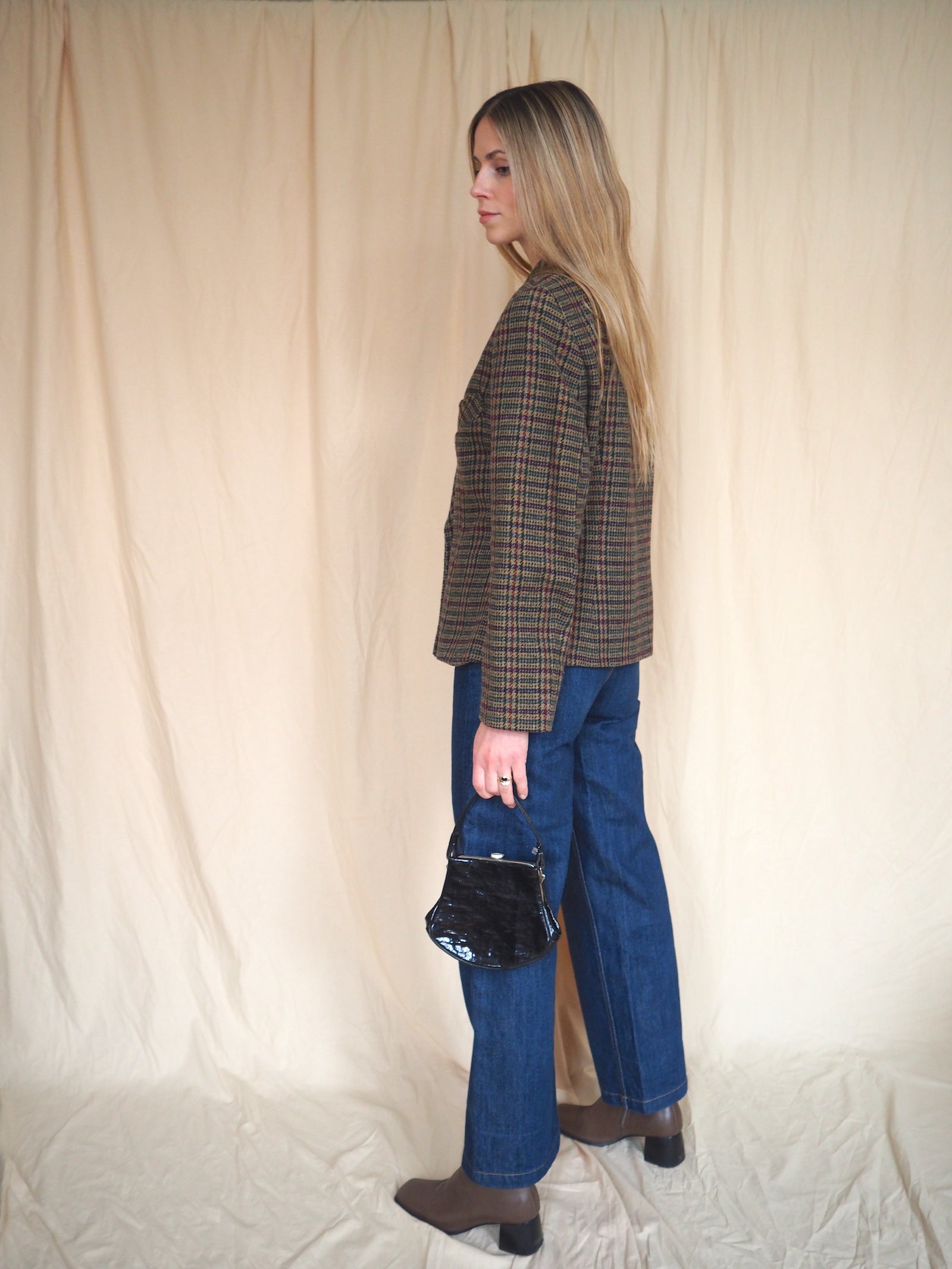 Classic Checked Blazer