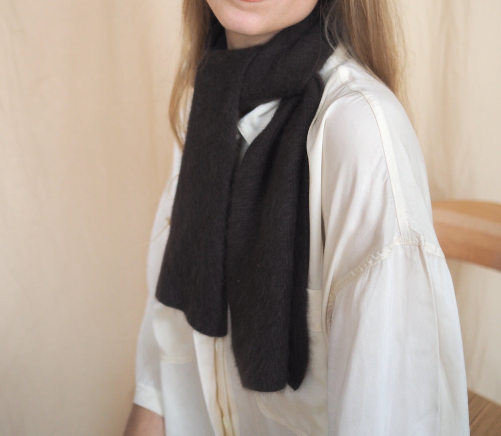 Luxurious Angora Scarf