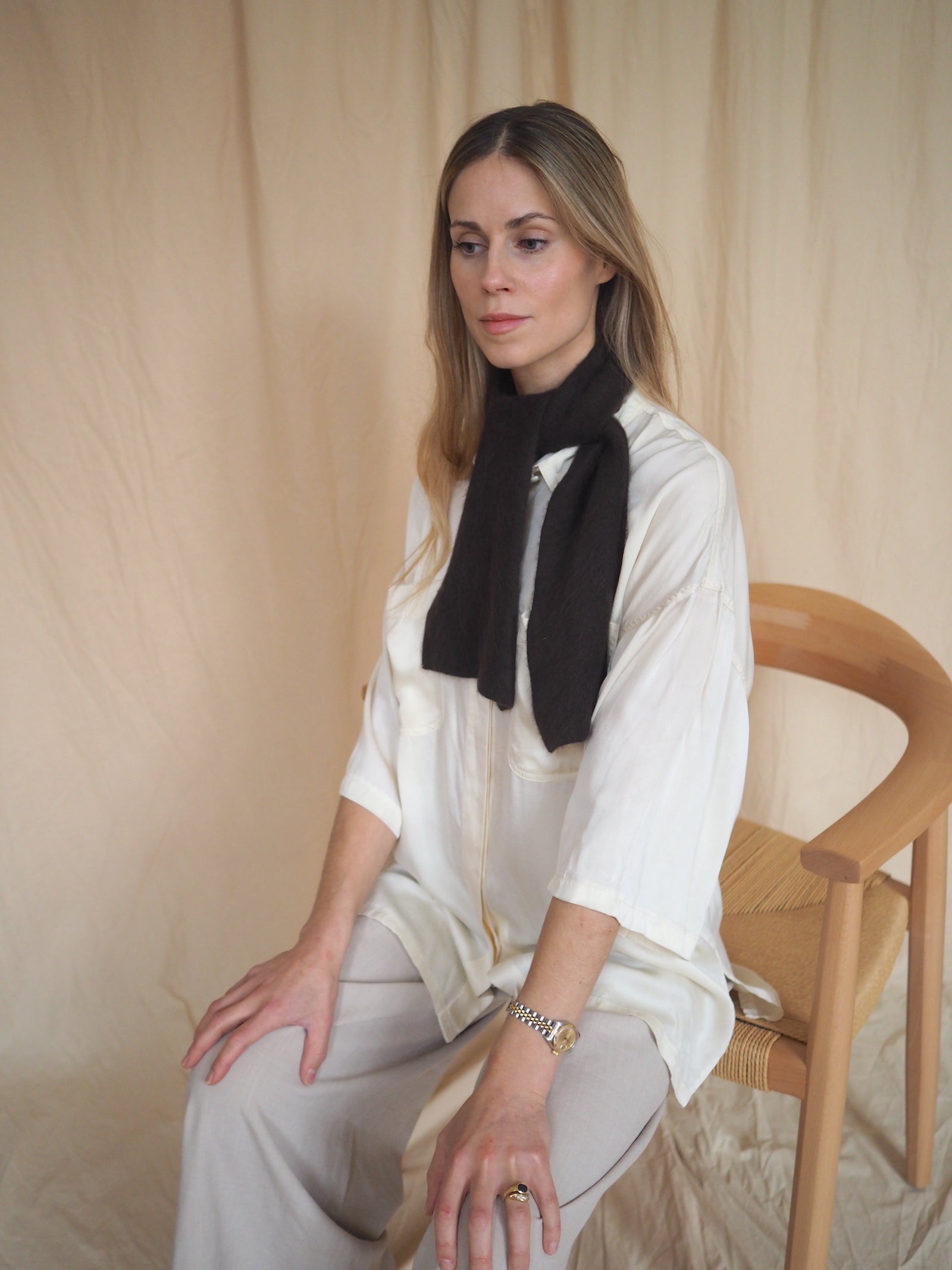 Luxurious Angora Scarf