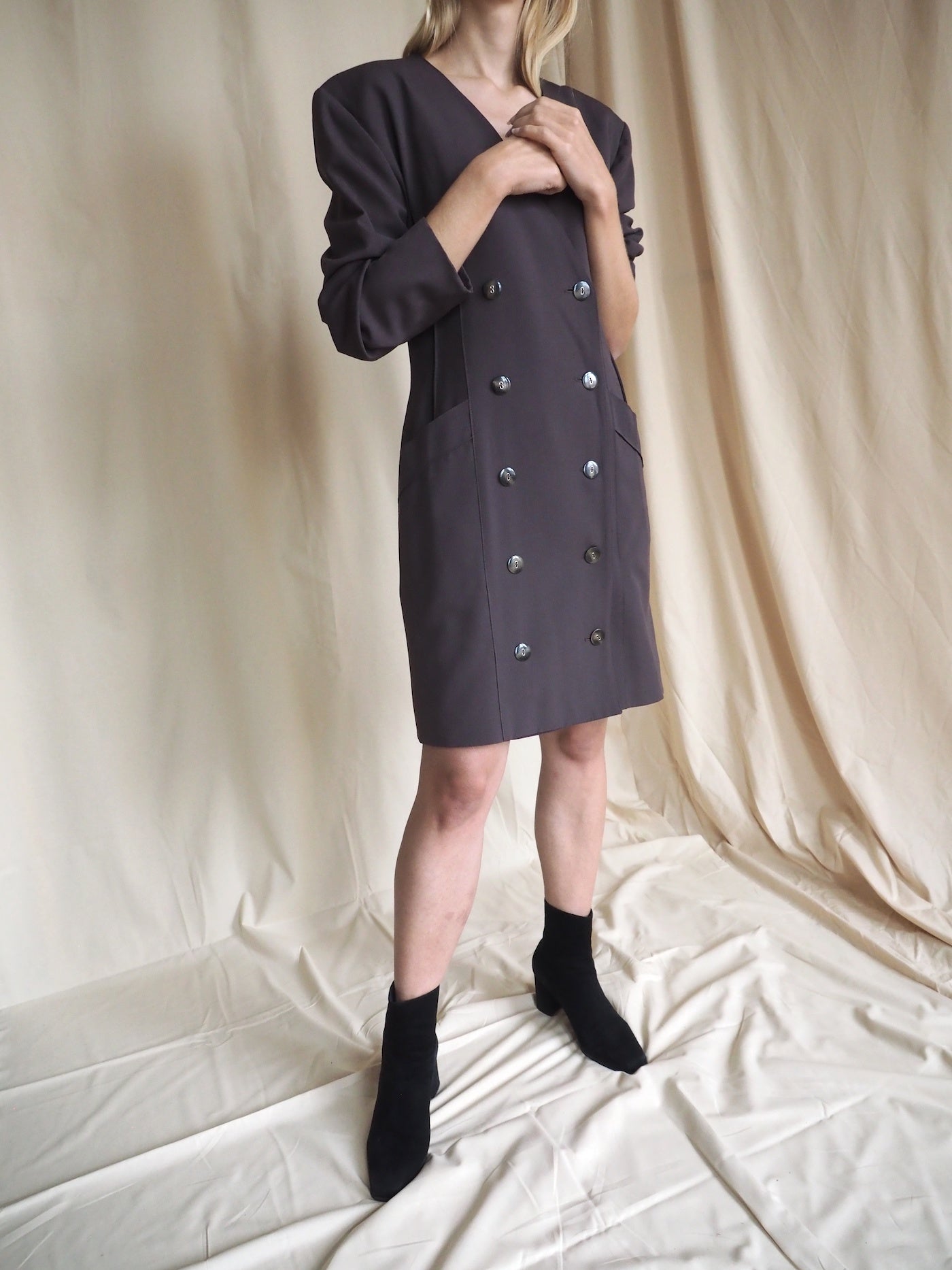 New Wool Long Blazer