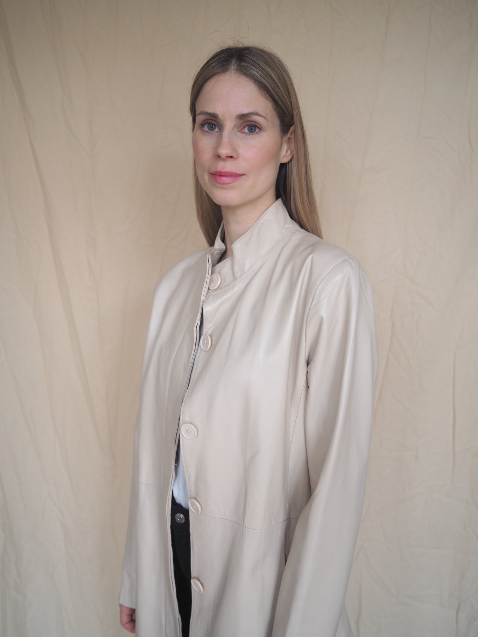 Soft Leather Coat