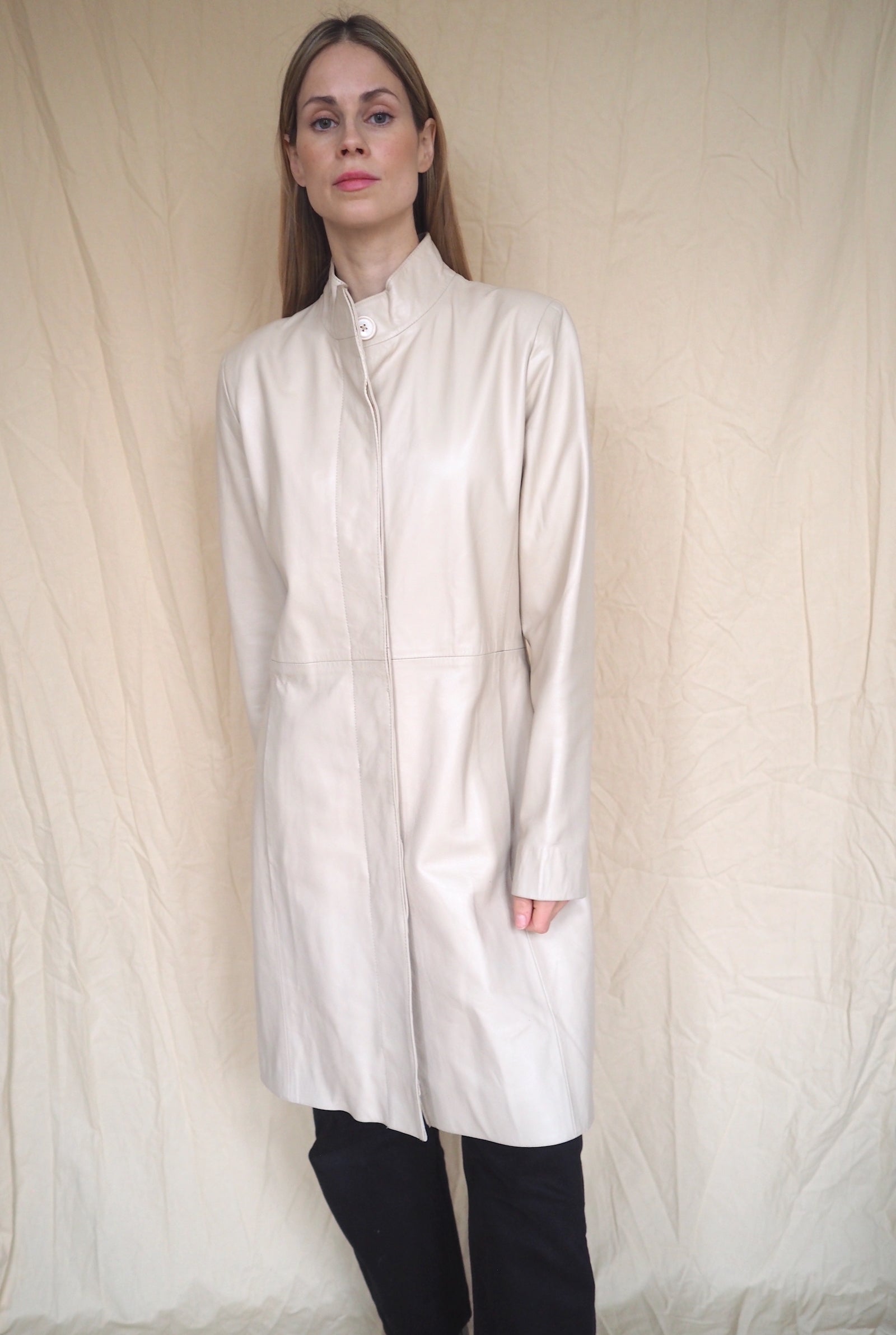 Soft Leather Coat