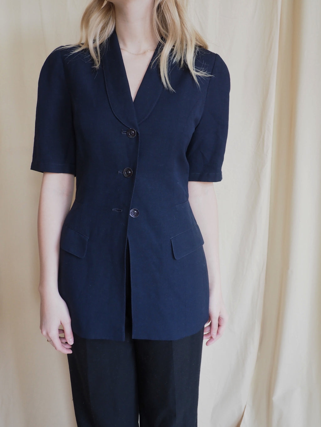 Stylish Cut Out Blazer 