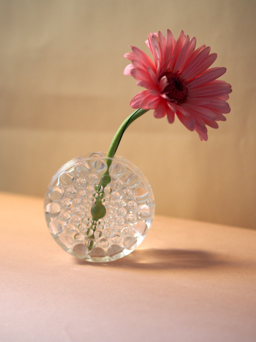 Round Crystal Vase